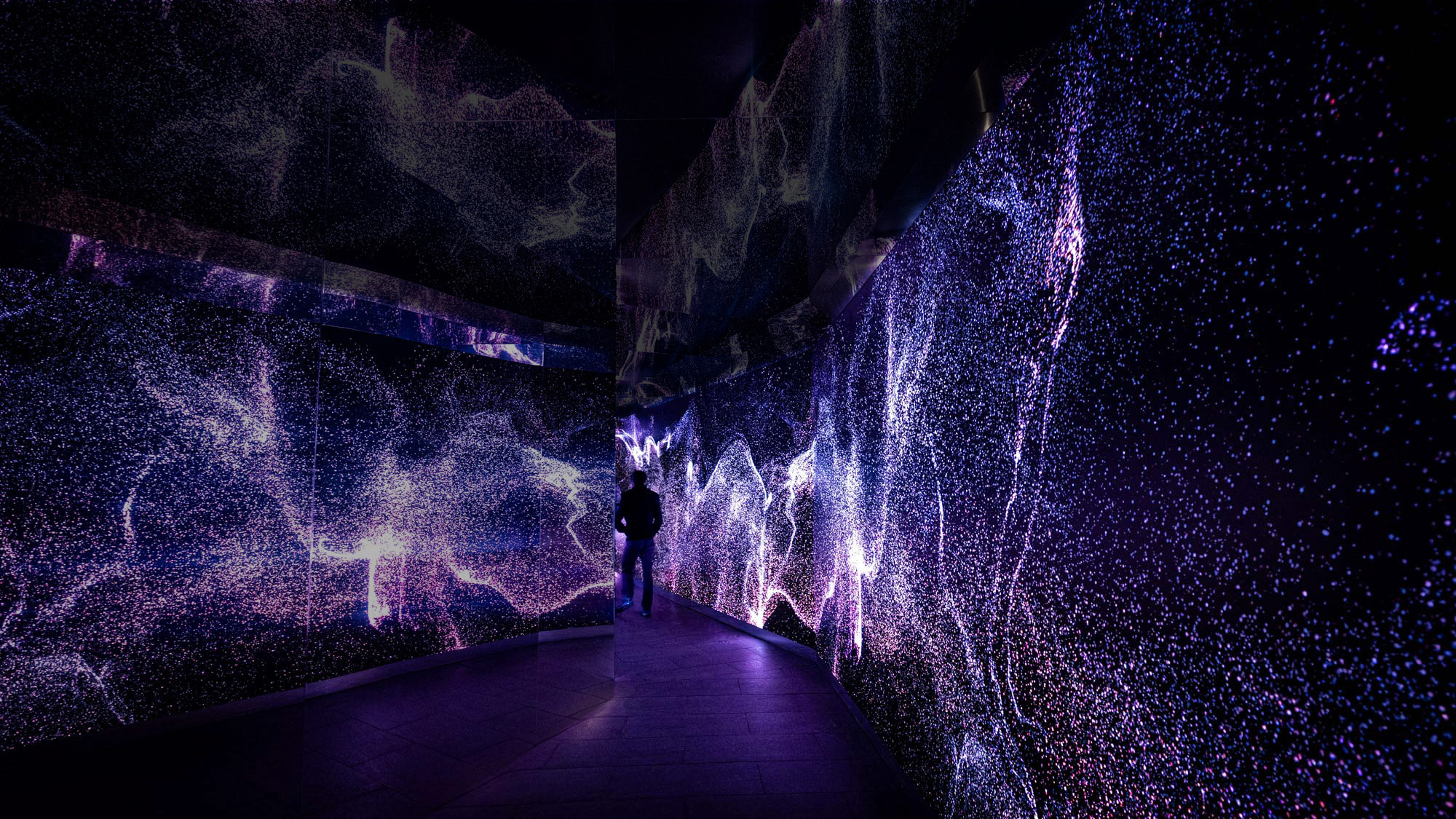INTERACTIVE TUNNEL at PACHA