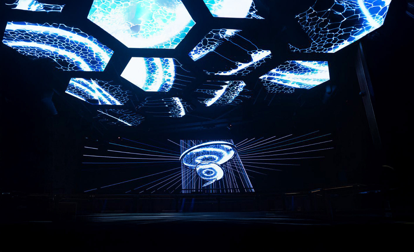 INTERACTIVE VISUALS at PACHA
