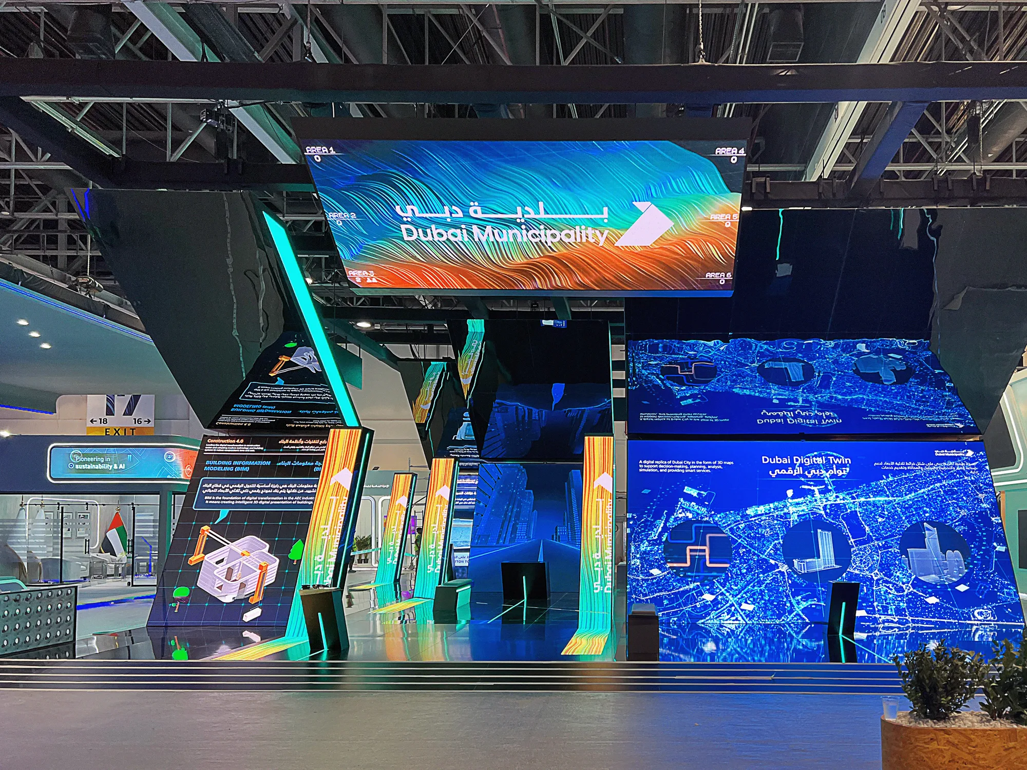 GITEX 2023 Dubai Municipality — GATE1 Studio