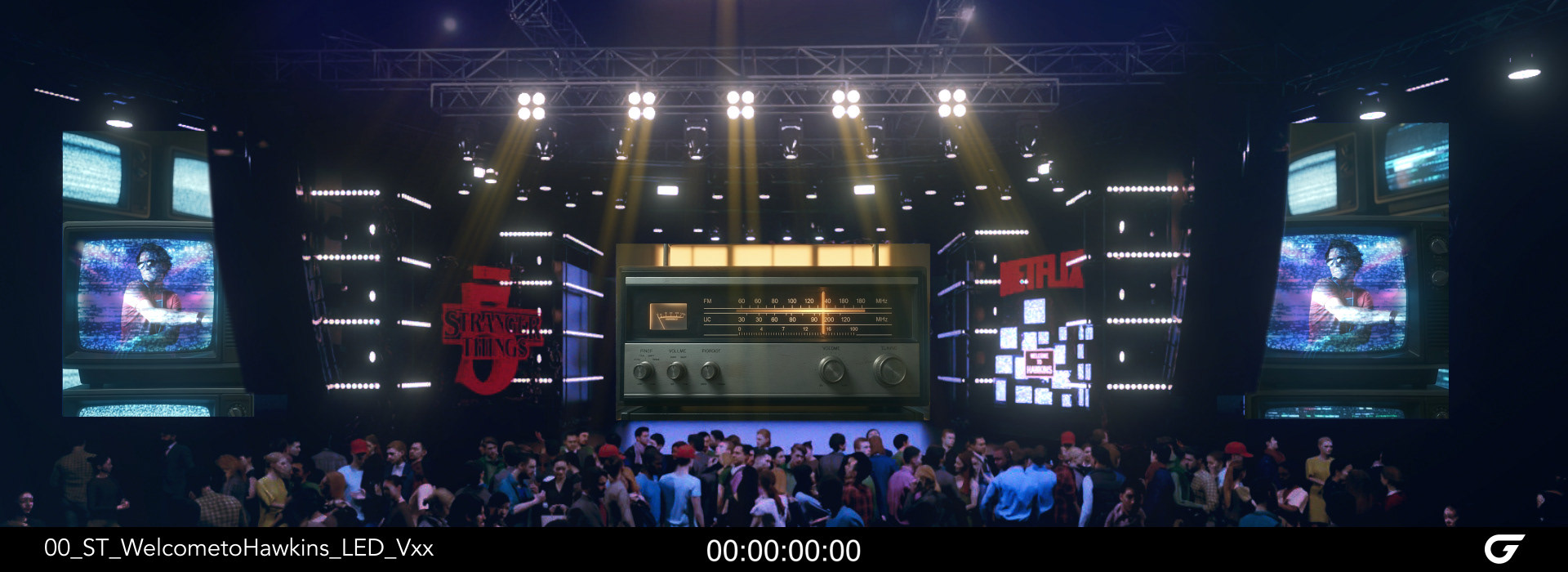 Stranger Things 5 Goodbye Party — GATE1 Studio